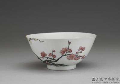 图片[2]-Bowl with plum blossoms in falangcai painted enamels, Qing dynasty, Yongzheng reign (1723-1735)-China Archive